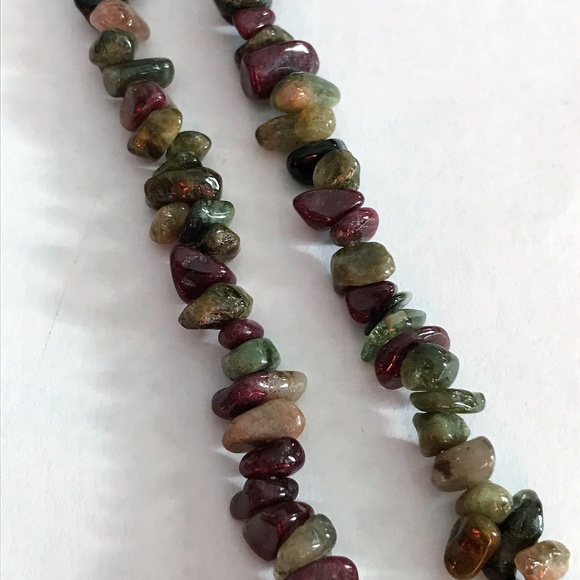 Tourmaline, Multicolor Rondelle, Faceted Rondelle, - Picture 2 of 5